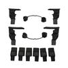 12pcs Sunroof Slider Guide Convertible Locking Hook Kit For Smart For W451 07-14 Part Number A4517820028 A4517760016