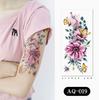 1Pc Butterfly Tattoo Sticker, Suitable For Women'S Beautiful And Colorful Fashionable Body Decoration