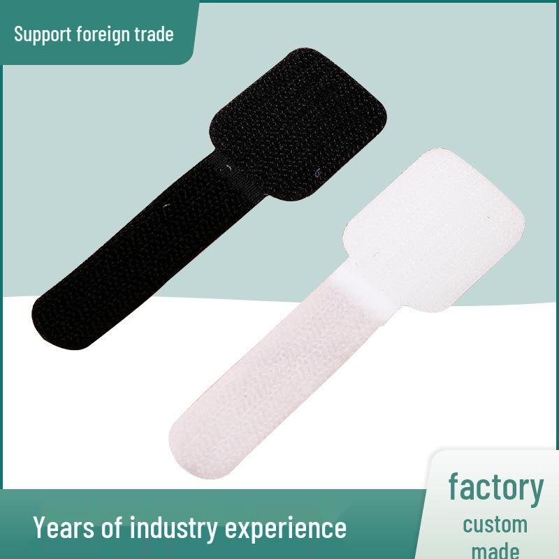 Self-Adhesive Velcro Cable Organizer for Desktop Storage