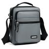 Contemporary Men's Handbag - Refined Oxford Shoulder Bag with Organizational Pockets