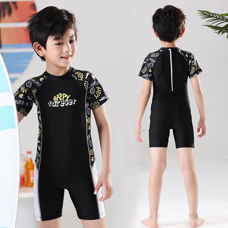 Children's Quick-Dry Swimsuit: Unisex One-Piece for Professional Training, Sun Protection for Boys and Girls In 2025 Style.