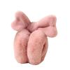 Outdoor Bowknot Warm Earmuffs Plush Foldable Ear Muffs Cute Winter Ear Warmers  for Women
