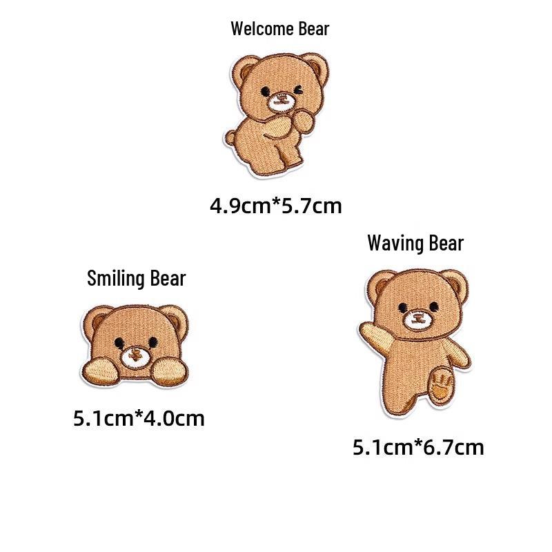 Självhäftande broderad dunjacka patch för tvättbar, spårlös klädreparation