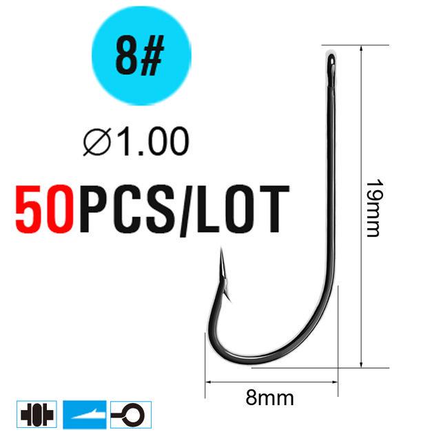 

Гачок Bimoo O Shaughnessy, кований, береговий, офшорний, морський рибальський гачок, гачки з наживкою, високовуглецева сталь, кована дешева ціна #8