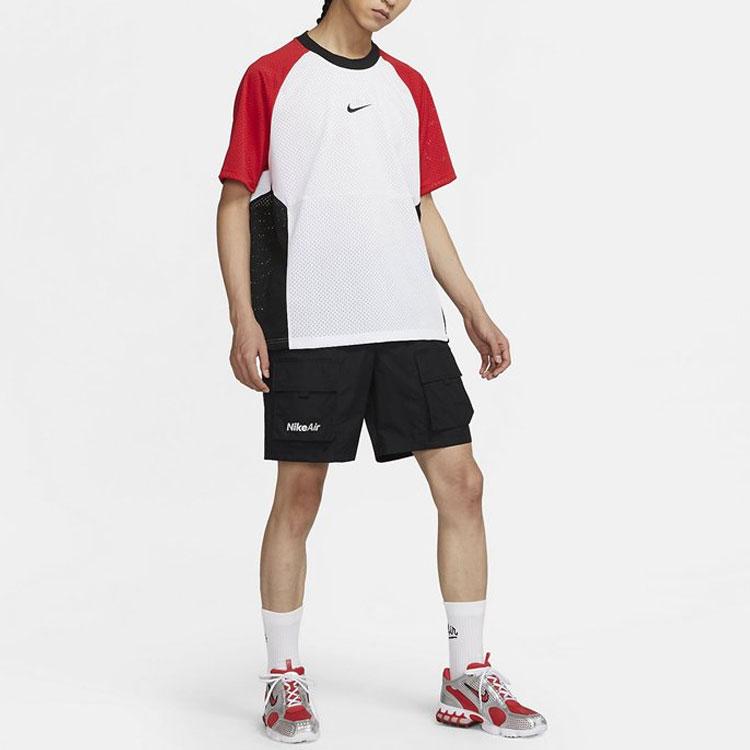 Nike Color-Block Crew Neck Short Sleeve T-Shirt Men Tops Multicolor CU4122-100