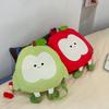 Schoolbag Cute Apple Backpack Women's 1011 New Cartoon Student Small School Bag Travel Backpack Leisure Commuter Bag