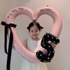 Heart Balloons Aluminum Foil Balloon Wedding Birthday Party Balloon Decoration Baby Shower Party Decor Girls Number Balloon