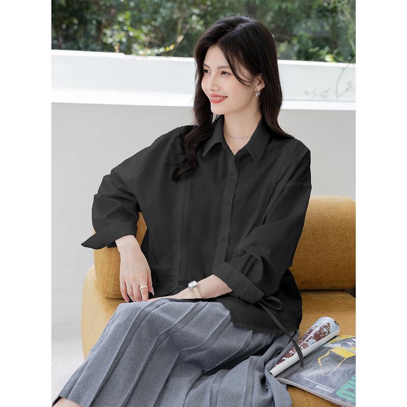 MOKANA Women's Fashion Long Sleeve Versatile Shirt