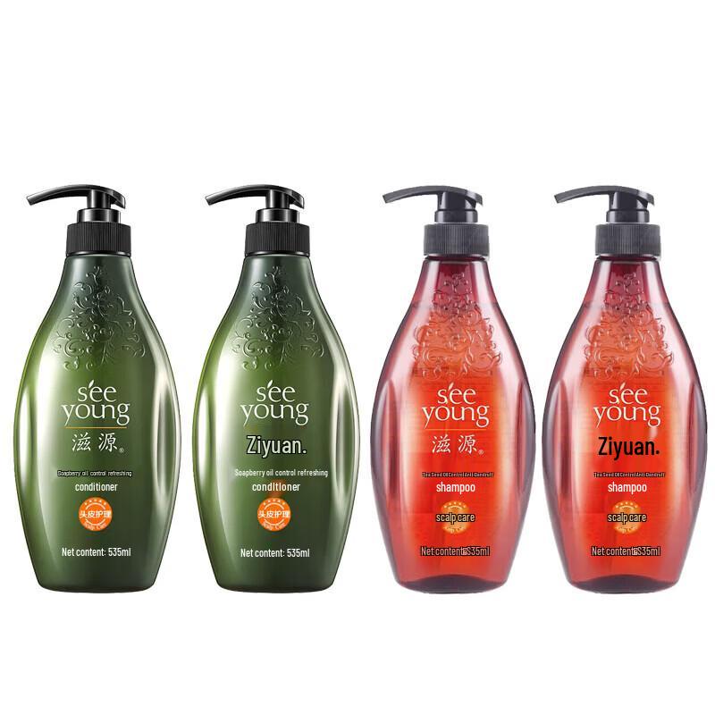 Seeyoung Tea Seed Oil Control Hair Care Set
