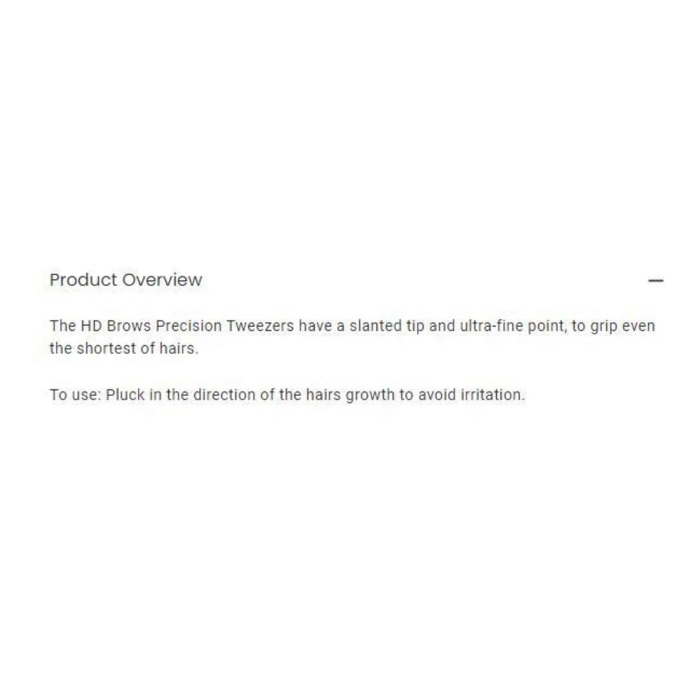 HD Brows HB Brows Tool Precision Tweezers 2 Pack, 2 Pieces