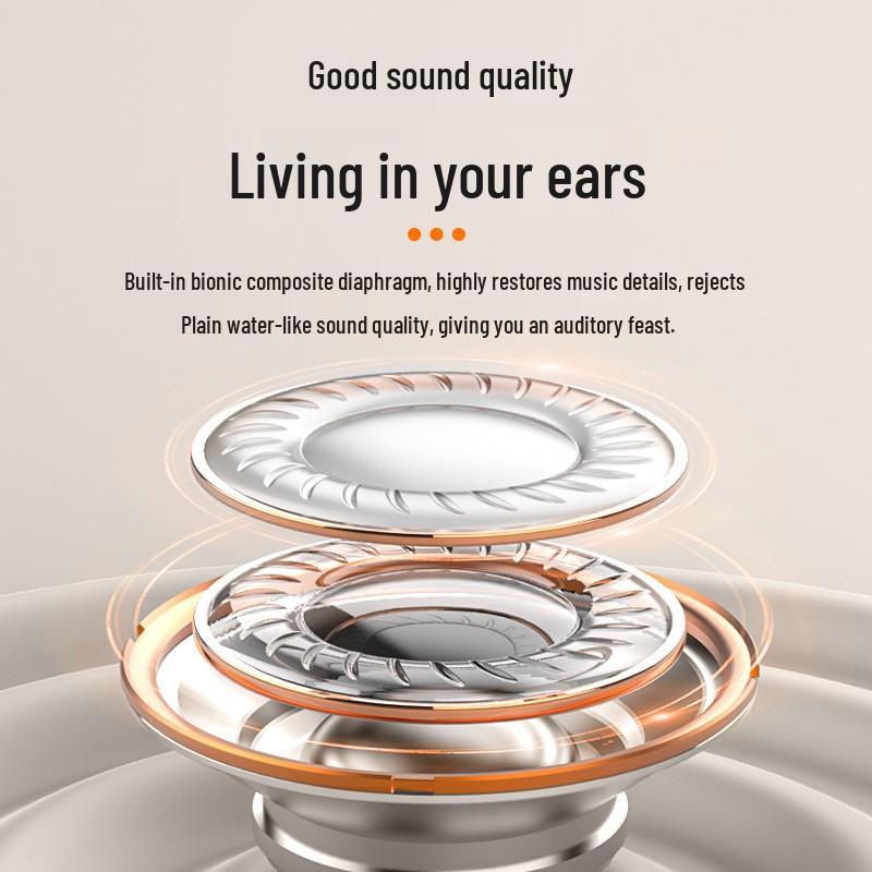 2025 Bluetooth In-Ear X55 Sleep Earbuds - True Wireless with Power Display 