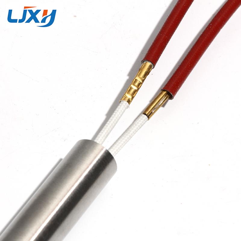 LJXH 2PCS 10mm 180~300mm AC110V/220V/380V Cartridge Heaters 450/500/550/630/750W Single-End Heating Tube SUS Resistance Element