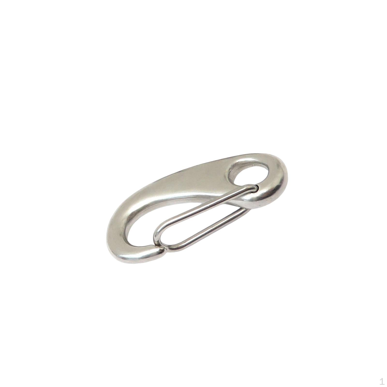 Spring Snap Hook Clip Key Chain Improved Quick Link Carabiner Hooks Clasp for Scuba style B