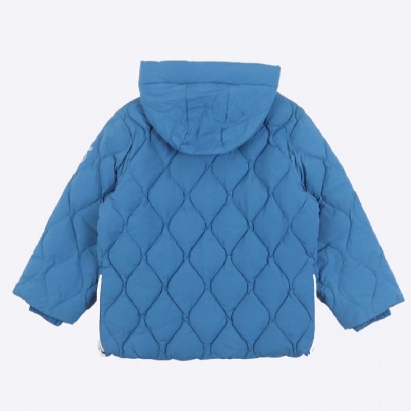 New Balance Kids Layer One Padded Anorak Blue