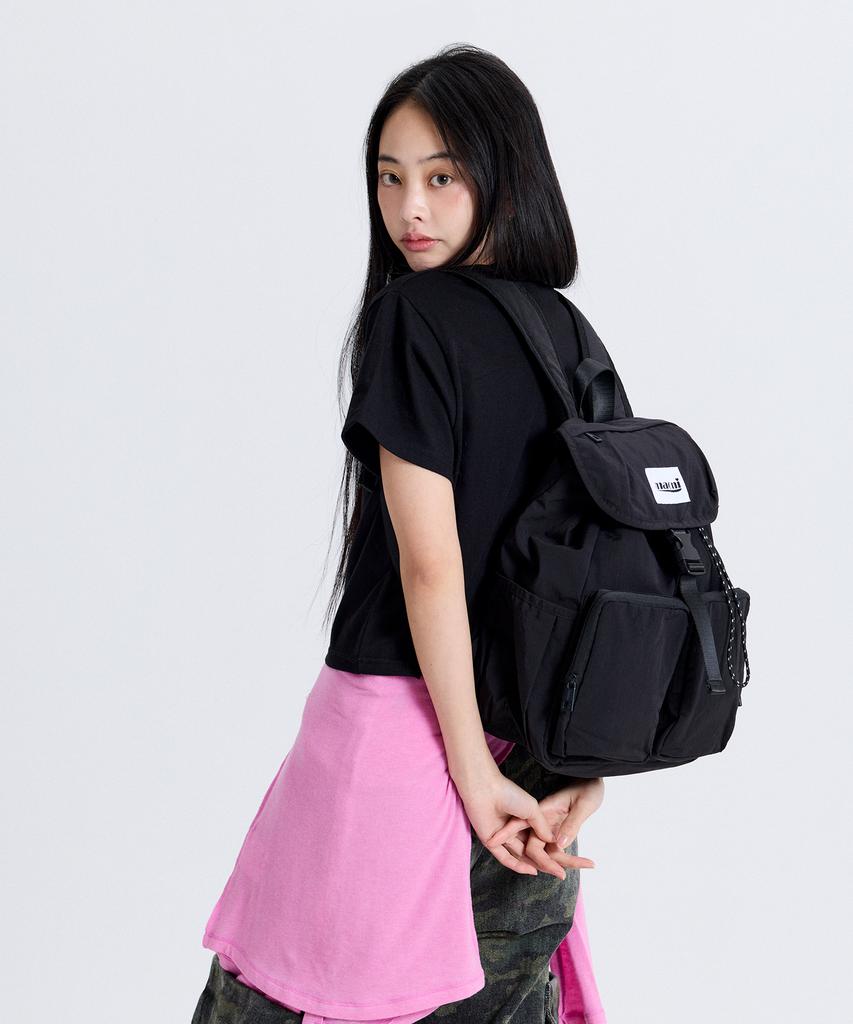 Macni Field Backpack Black