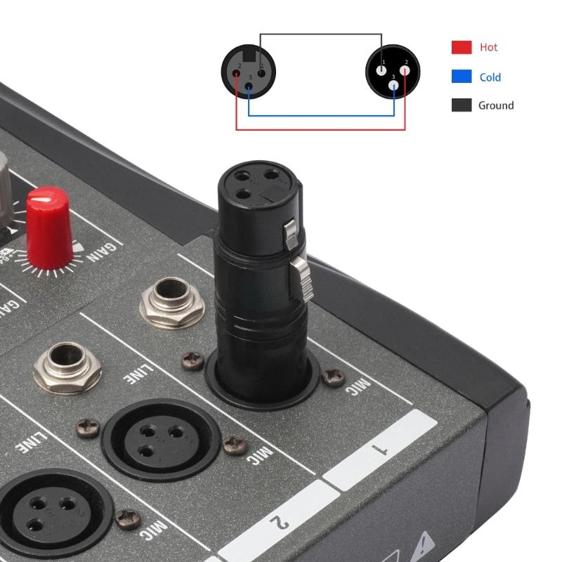 3Pin Extension Adapters Housing With Secure For Equipment Gaming Stream Portable Design