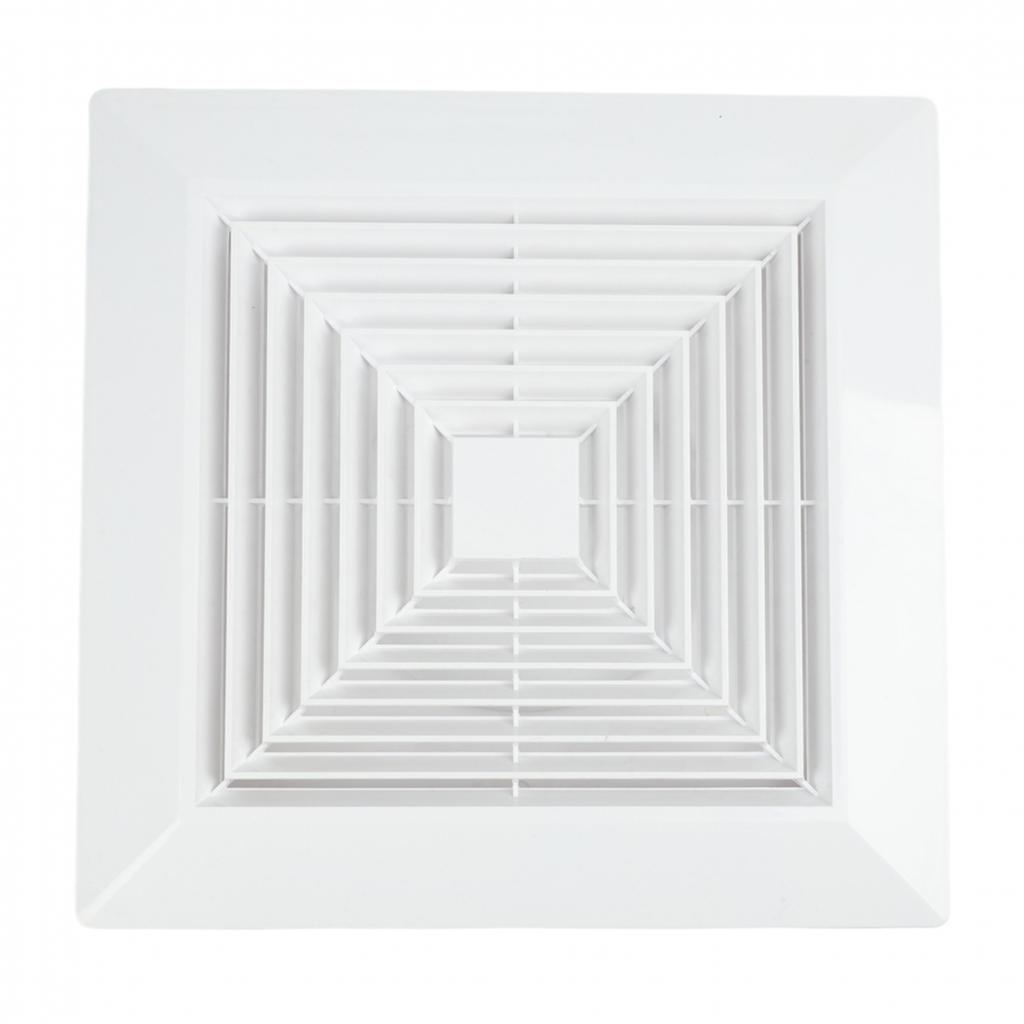 ABS Square Diffuser Air Conditioner Snap In Spring Panel