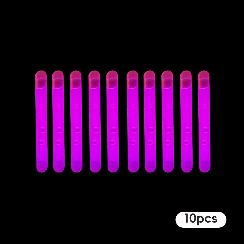 10Pcs Fireflies Starlight Fishing Light Sticks Diameter 4.5mm Fishing Float Rod Light Luminous Sticks Fishing Tackle Accessories