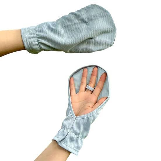 

Солнцезащитные перчатки, дышащие, охлаждающие, без пальцев, перчатки из ледяного шелка, уличные солнцезащитные перчатки для рук для женщин, мужчин, вождения, велоспорта