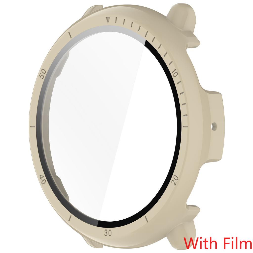 Hartschalen-Glas-Displayschutzfolie Vollrahmen-Hülle Für Amazfit Active 2 Smartwatch Schutzhülle Active2 Zubehör