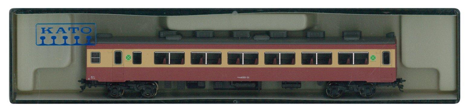 KATO N Gauge Saro 455 зеленый Модель поезда (без полосы) 4314-1 зелёный
