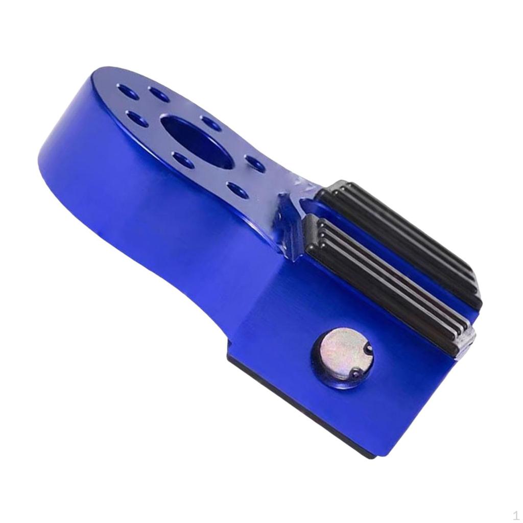 Winch Shackle Mount Drag Hook Connector Sturdy Strong Automotive Towing Tool Aluminum Alloy for