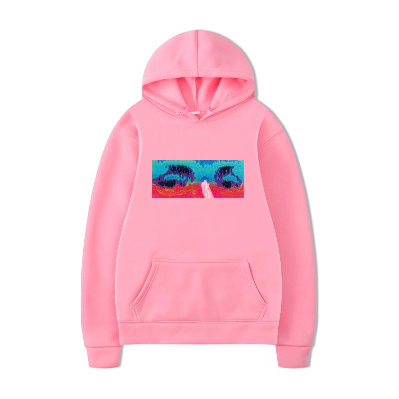 Jesień Zima Bluzy Chłopcy Harajuku Dziewczyny Pulower Wymyślne Topy Oversize Prezent Muzyczny Casual Luźna Wygodna Bluza