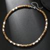 Black Agate Ethnic Style Necklace Male Surfer Man Gift Tibetan Beaded Necklace Retro Necklace
