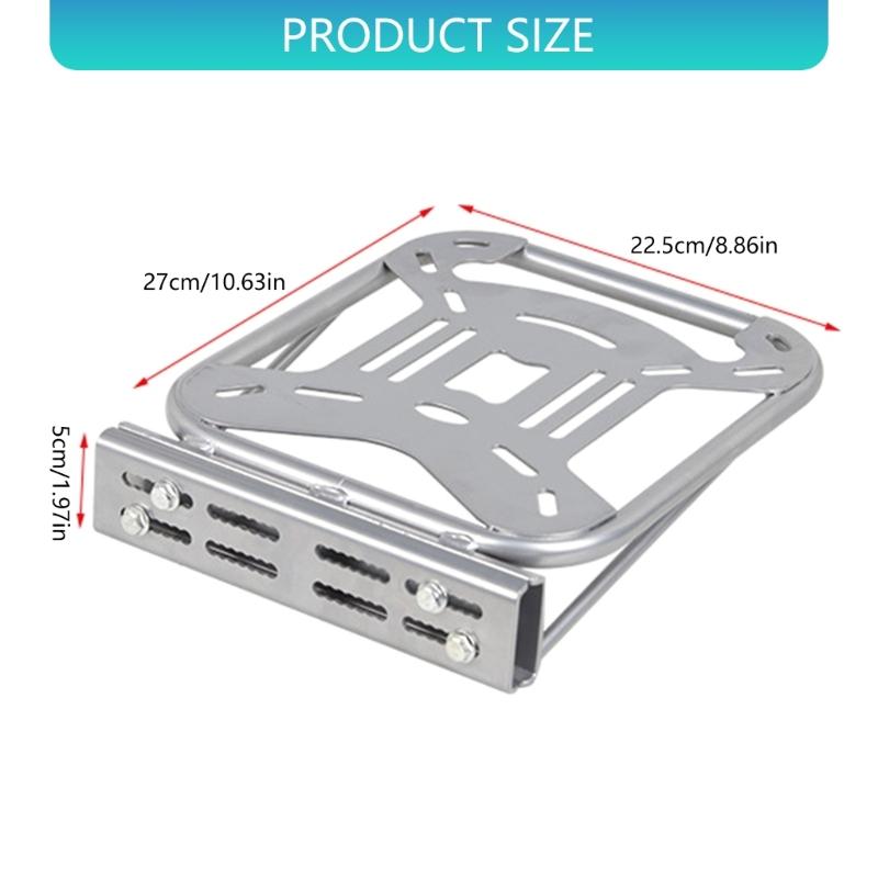 Heavy Duty Luggage Carriers for Electric Bikes and Electric Scooters Easy Mount Cargo Rack Mount