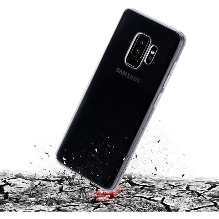 Coque - LittleMonkey - Samsung Galaxy S9 Plus - Transparent - Souple - Anti-rayures