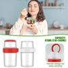 With Topping Yoghurt Pots Reusable Cereal Cup New Breakfast On The Go Cups  Office Workers