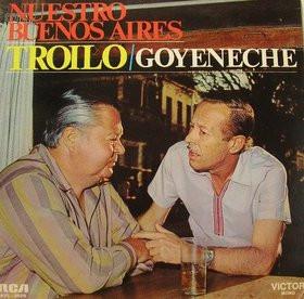 LP Record ANÍBAL TROILO / ROBERTO GOYENECHE - Nuestro Buenos Aires AVL3829 RCA 1968 Argentina Latin Used
