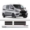 RWRAPS 6 Bucăți/Lot Autocolante Capotă Mașină, Lateral, Ușă Spate, Camper Van Personalizat, Sport Decal Vinil, Potrivit pentru Ford Transit Tourneo Accesorii Auto