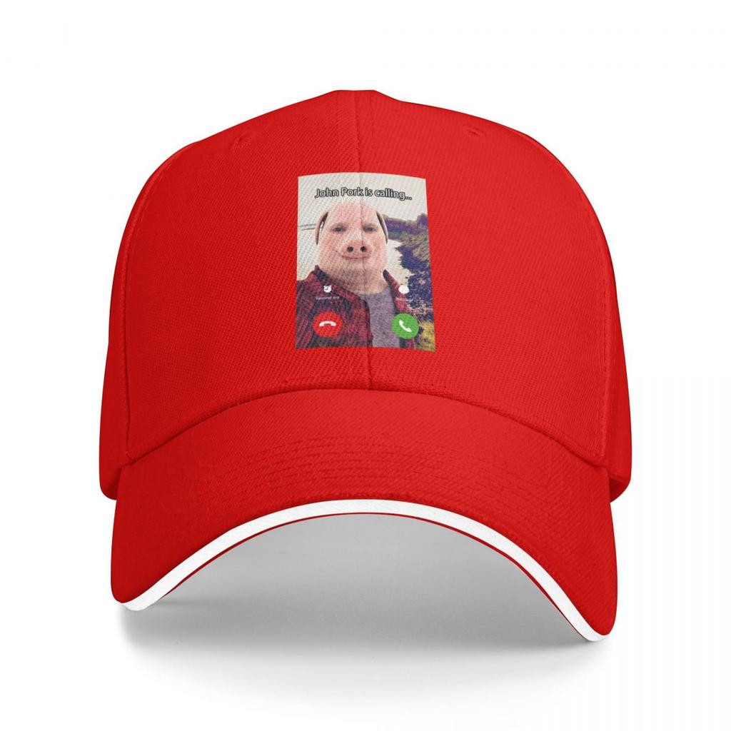 Baseball Caps John Pork Is Calling Funny Casquette Unisex Outdoor Summer Caps