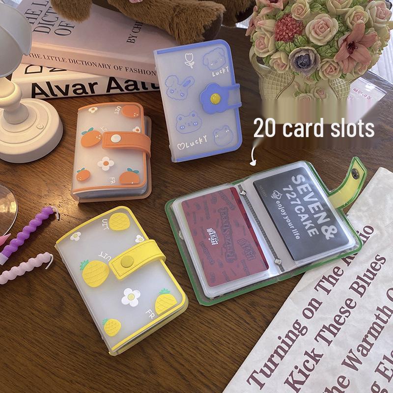 2024 Ultra-Thin Women's Card Holder: Large Capacity, Anti-demagnetization, Multi-Card Slots, and Cute Design