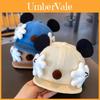 Baby Boy Cartoon Cotton Cap With Breathable Short Brim For Autumn Outdoor Wear