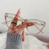 Transparent Anti Blue Light Computer Glasses Cat Eye Frame for Women Men Blocking Glasses Optical Eyewear