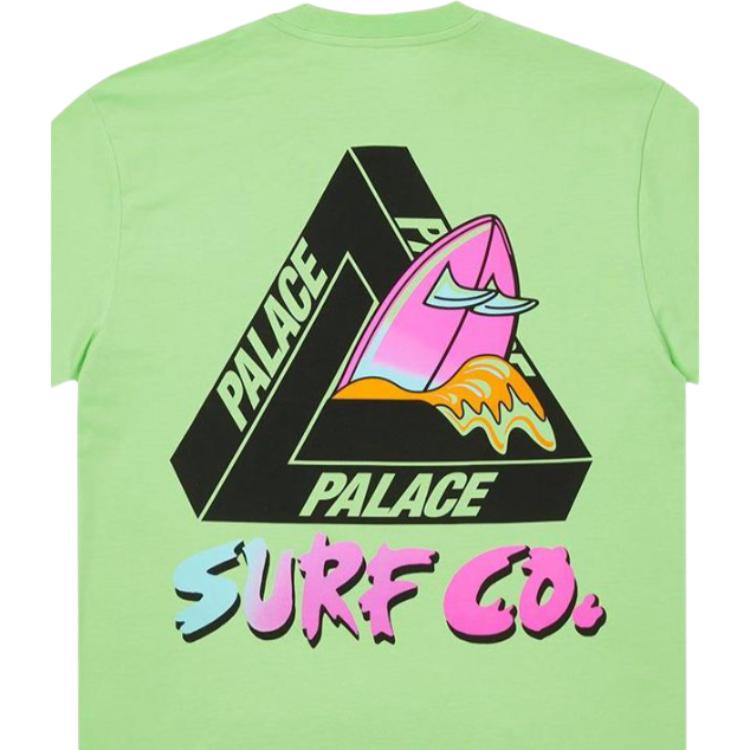 Palace Футболка Ss22 Tri-Surf Co унисекс, цвет фисташковый зеленый P22TS161
