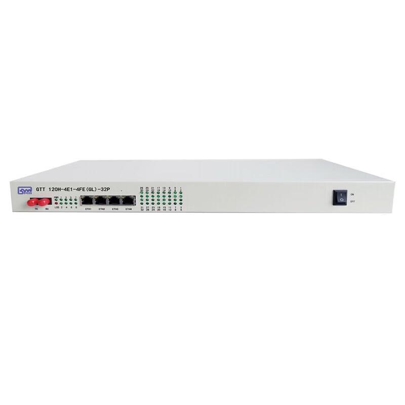 

GTT-4E1-4FE-32P Telephone Optical Transceiver