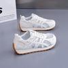 Summer new mesh breathable casual shoes women's platform retro sports jogging board shoes women G