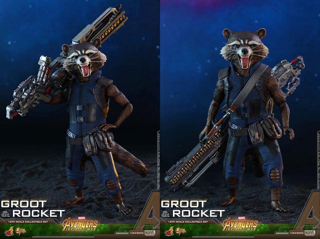[Movie Masterpiece] "Avengers: Infinity War" 1/6 Scale Figures Groot & Rocket