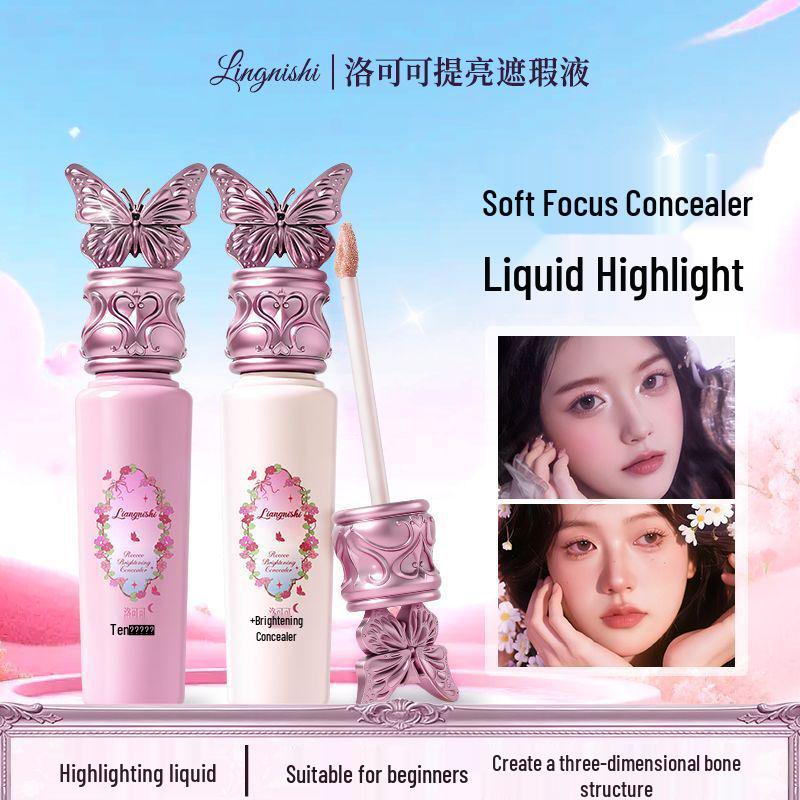 Langanhaltender feuchtigkeitsspendender Concealer: Natürlicher Sitz, hellt die Haut auf, deckt Makel & Augenringe ab