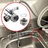 Dual Mode Faucet Diverter - Switch Faucet/Shower Dispense At the Touch of a Button Tool-Free Installation Easy Installation