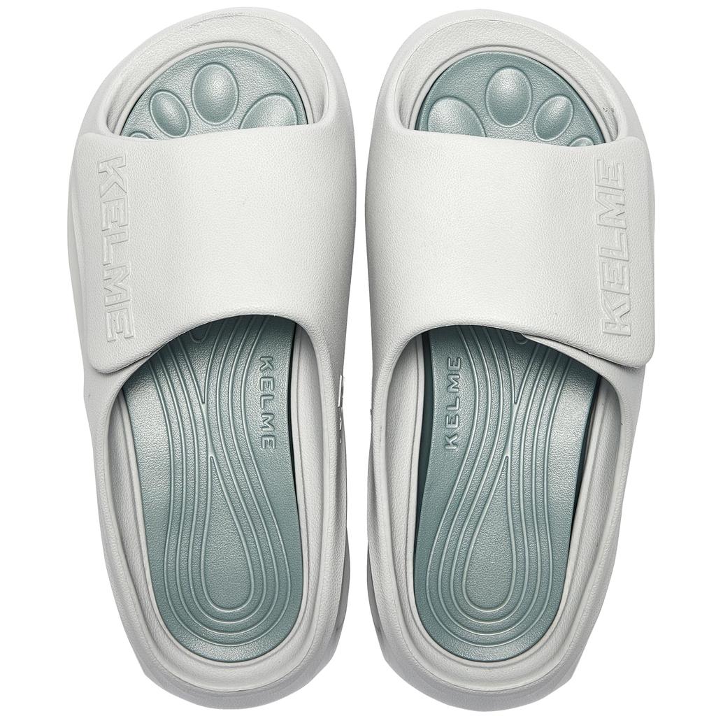 Kelme Fashion Sandals, Flops, Slippers, Shower Sandals, Sports Sandals, Lightweight, Shock Absorbing, Cushioned, Beach Sandals (Gray, 25.0cm)