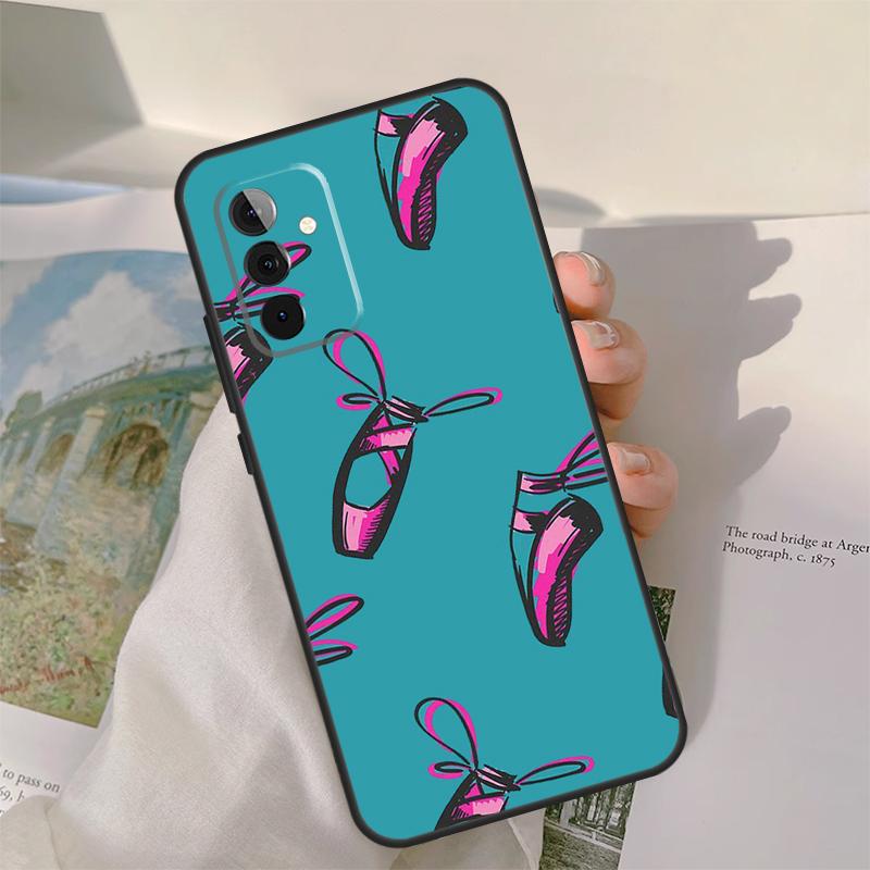 Ballet Dance Case For Samsung Galaxy A54 A34 A14 A06 A16 A26 A36 A56 A12 A32 A52 A13 A33 A53 A15 A35 A55