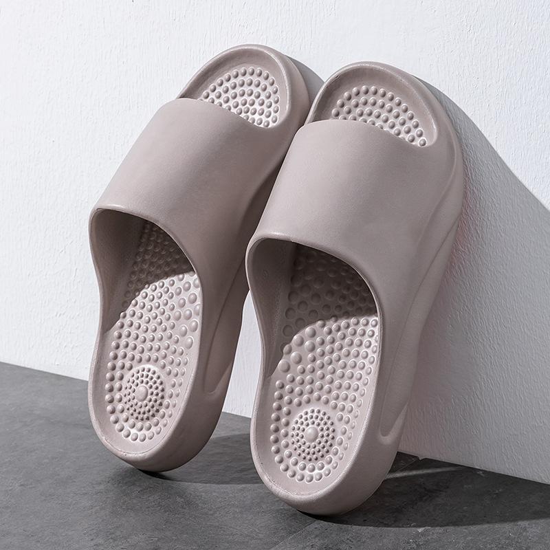 Cool Slippers Eva Home Use Thick Bottom Non-slip Stepping On Shit Does Not Stink Feet Indoor Summer Bathroom Bath