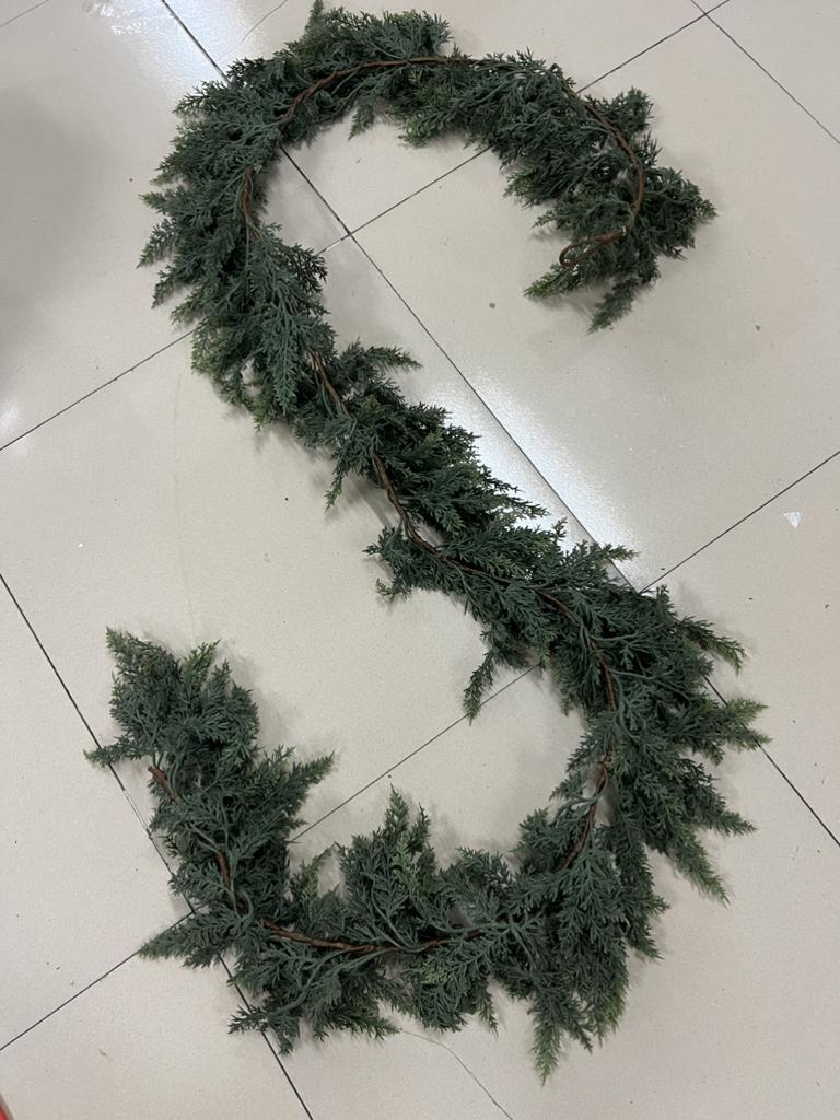 Weihnachten Weichkleber Gefühl Norfolk Schilf Weihnachtsdekoration Nadel Weihnachtsstab Dekoration