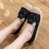 2025 Summer New Women's Breathable Old Beijing Cloth Shoes One Pedal Women's Soft-soled Non-slip Casual Versatile Mother Shoes