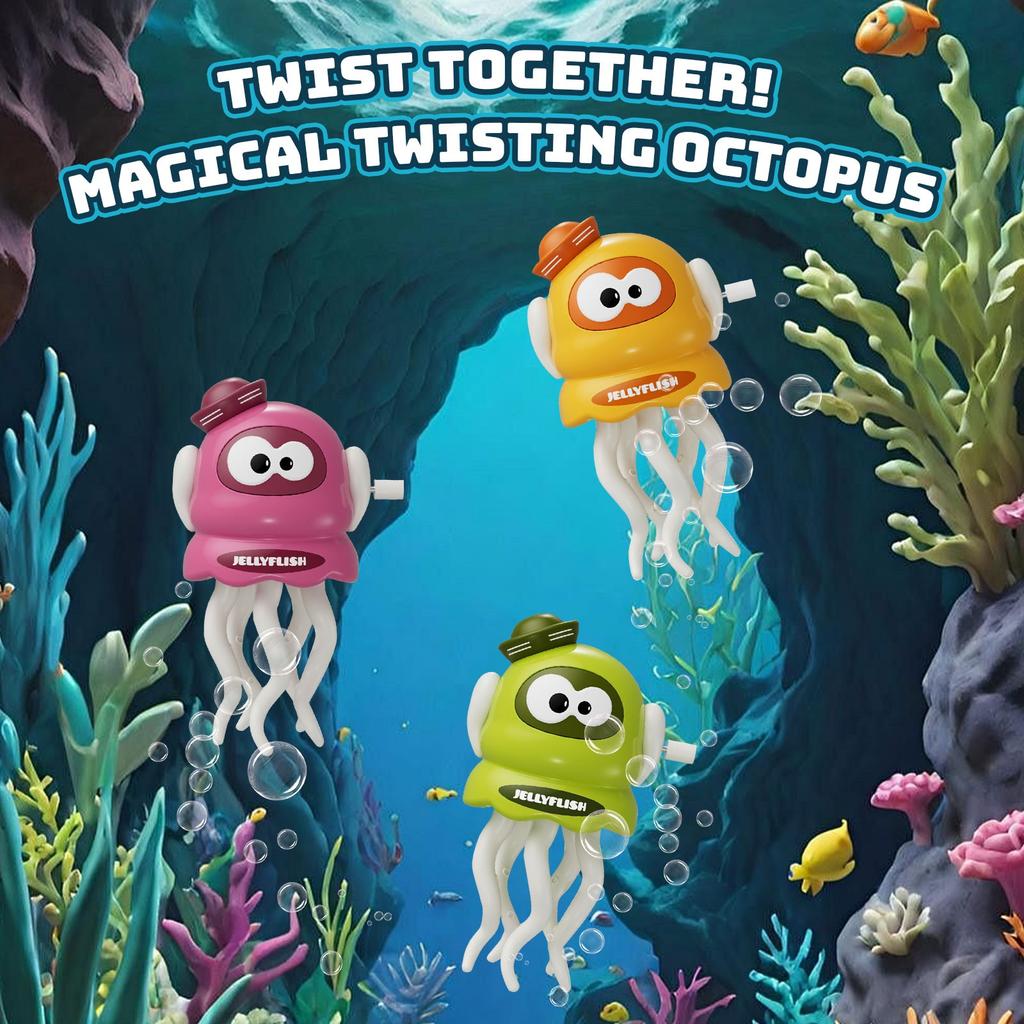 Magical Dancing Twisting Clockwork Decompression Toy