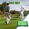 Golf Training Mat Practice Pad Equipment For Swing Non-Slip Golf Training Mat For Indoor Outdoor Home Courtyard Backyard Range
